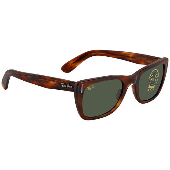 Ray-Ban Caribbean Legend Gold Green Classic G-15 Rectangular
