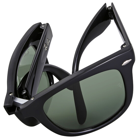 小物 Ray-Ban FOLDING WAYFARER Amazon.com: Ray-Ban RB4105 FOLDING WAYFARER 601 50M Black