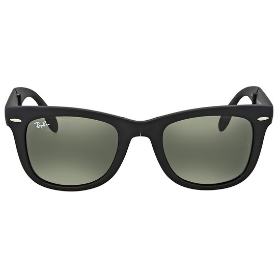 Ray Ban Wayfarer Folding Classic Green Classic G-15 Unisex Sunglasses RB4105 601S 50 - 546x546
