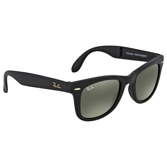 Ray Ban Wayfarer Folding Classic Green Classic G-15 Unisex Sunglasses RB4105 601S 50 - 546x546 Image #2