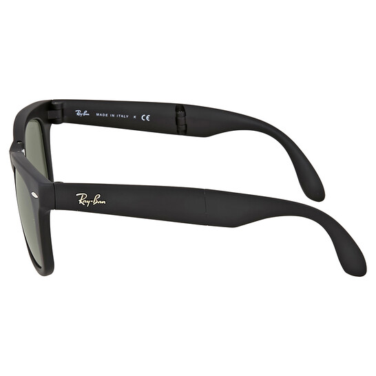 Ray Ban Wayfarer Folding Classic Green Classic G-15 Unisex Sunglasses RB4105 601S 50 - 546x546 Image #3