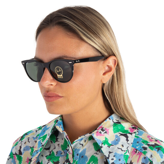 Ray-Ban Wayfarer II Classic Green Classic G-15 Ladies Sunglasses