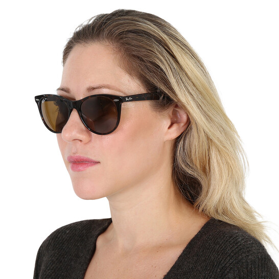 Round wayfare polarizd round silver metal sunglasses wayfarer Hi Tek HT-8642 - Hi  main image 4