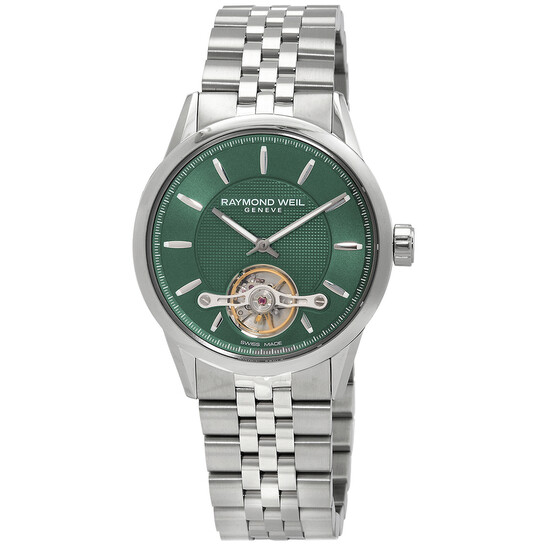 Raymond Weil Freelancer Automatic Green Dial Men's Watch 2780-ST