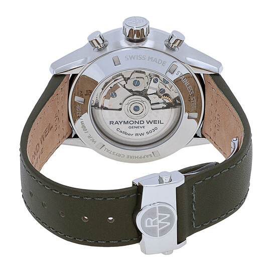Raymond Weil Freelancer Chronograph Automatic Green Dial Men's