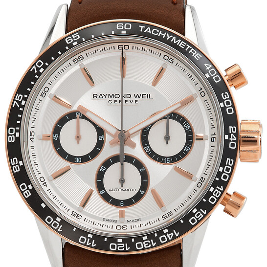 Raymond Weil Freelancer Chronograph Automatic Silver Dial Men's
