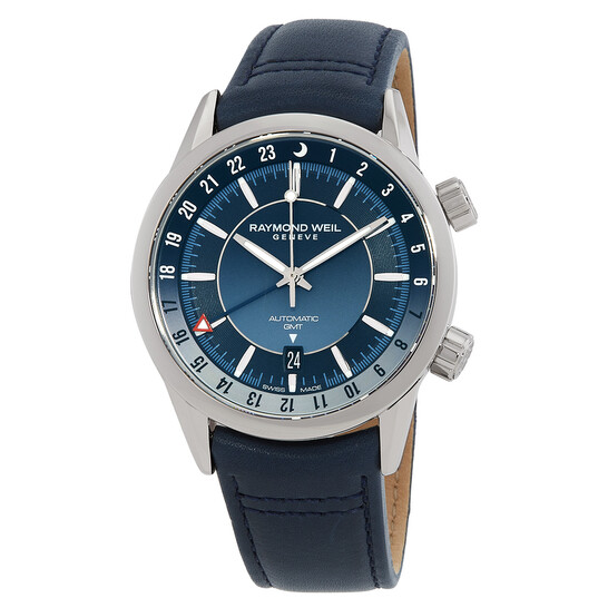 Raymond Weil Freelancer GMT Automatic Blue Dial Men's Watch 2761