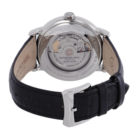 Raymond Weil Maestro Automatic Moon Phase Silver Dial Men's Watch