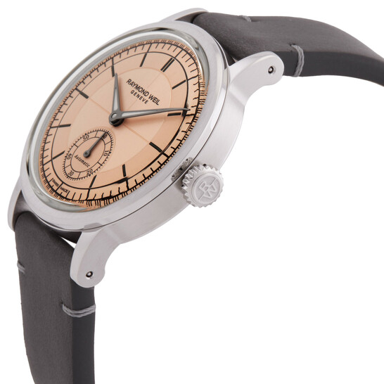 Raymond Weil Millesime Automatic Salmon Dial Ladies Watch 2130-STC ...