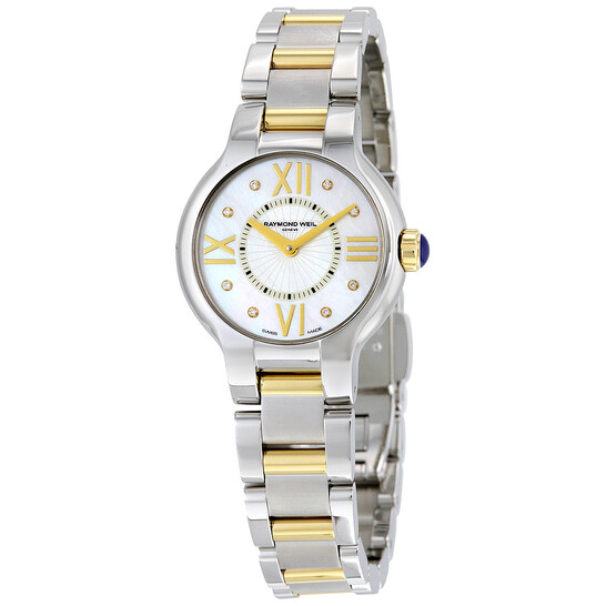 Raymond Weil Noemia Mother of Pearl Diamond Ladies Watch  display picture 3