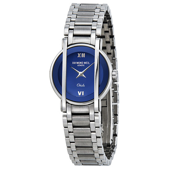 Raymond Weil Othello Mini Blue Dial Stainless Steel Ladies Watch