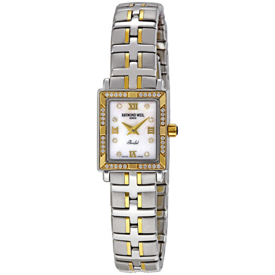 Raymond Weil Parsifal Two-tone Diamond Ladies Watch 9630-STS-00995