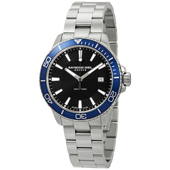 Raymond Weil Tango Black Dial Men display picture 3
