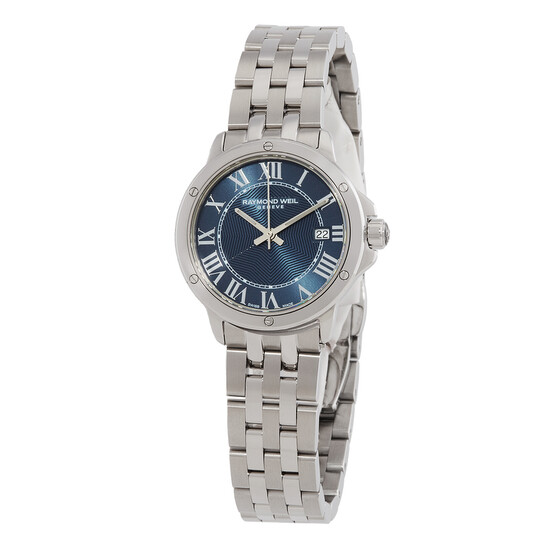 Raymond Weil Tango Quartz Blue Dial Ladies Watch 5391-ST-00508