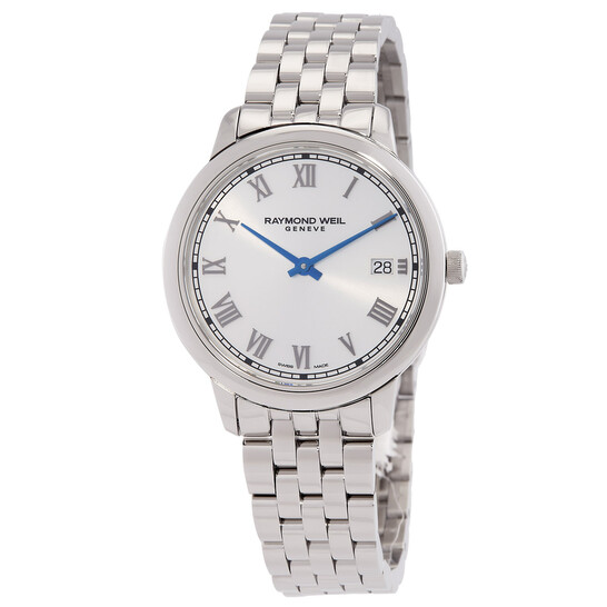 Raymond Weil Toccata Quartz Silver Dial Ladies Watch 5385-ST 