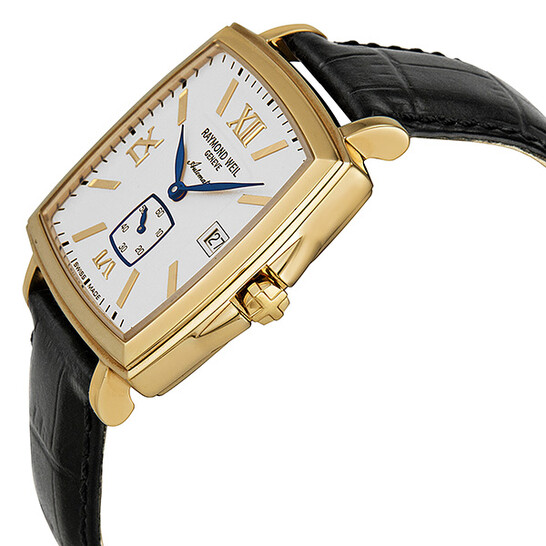 Raymond Weil Tradition Automatic Ivory Dial Gold-Plated Men's