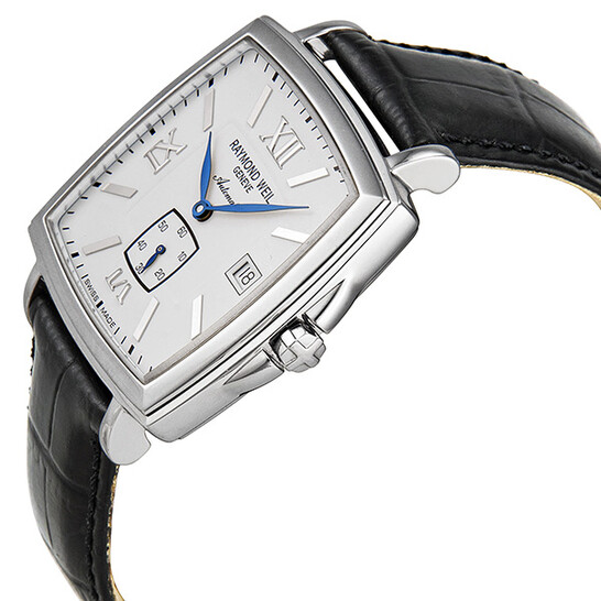 Raymond Weil Tradition Automatic Ivory Dial Stainless Steel Men's Watch  2836-ST-00307