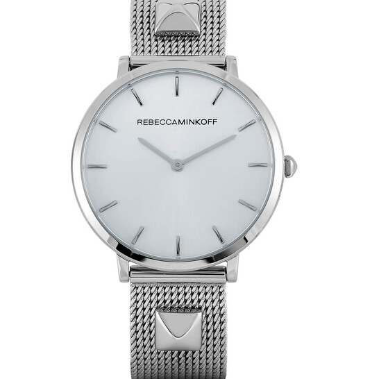 Rebecca Minkoff | Major Quartz Stainless Steel Strap Watch Rebecca Minkoff Major Gray Ion-Plated Watch 2200350  main image 2