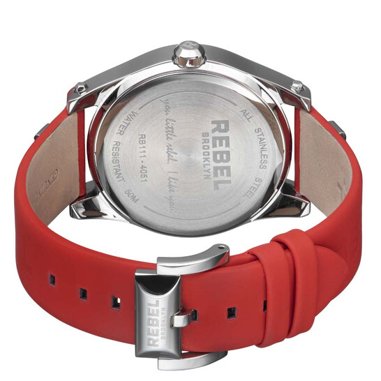 Rebel Gravesend Red Dial Ladies Watch RB111-4051 - 546x546 Image #3