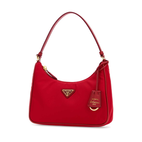 Prada Red Re-Nylon Prada Re-Edition 2005 Shoulder Bag 1N204XR064