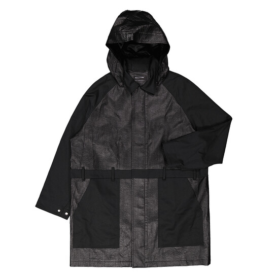 Redemptive Men's Black Stitching Detachable Hooded Jacket - 546x546 Image #6