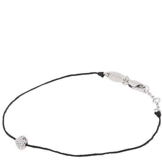 Redline Illusion 0.05 ct Diamond Thread Bracelet, Size 15.5 cm