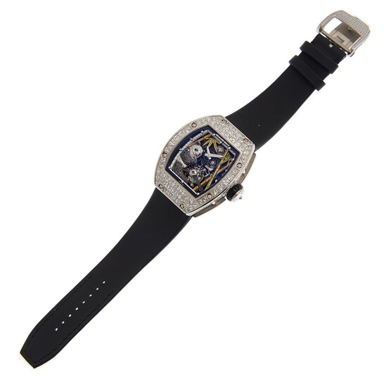Richard Mille Diamond Tourbillon Panda Men's Watch RM26-01