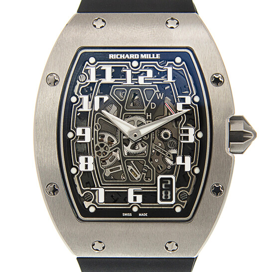 Richard Mille RM 67 Extra Flat Automatic Black Dial Watch RM67-01
