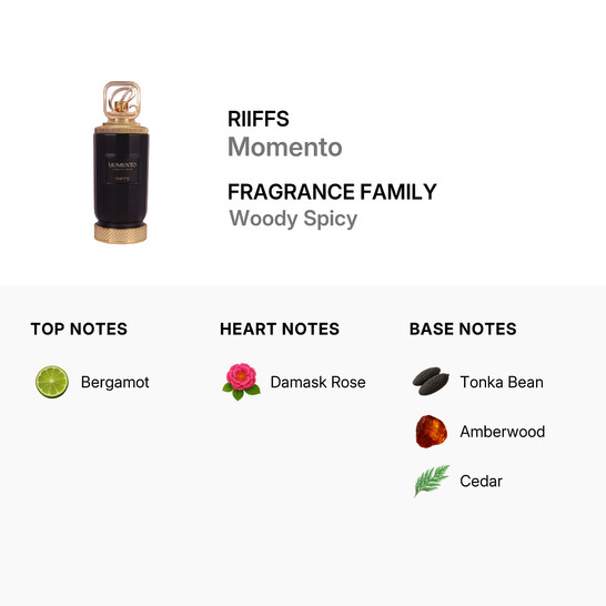 Riiffs Unisex Momento EDP Spray 3.4 oz Fragrances 6297001574201