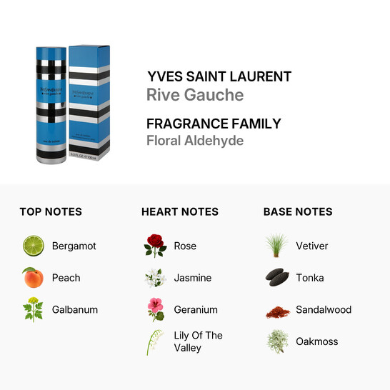 Yves Saint Laurent Rive Gauche / Ysl EDT Spray 3.3 oz (w