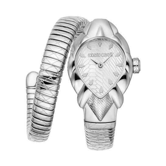 Fiaba Silver-tone Dial Ladies Watch