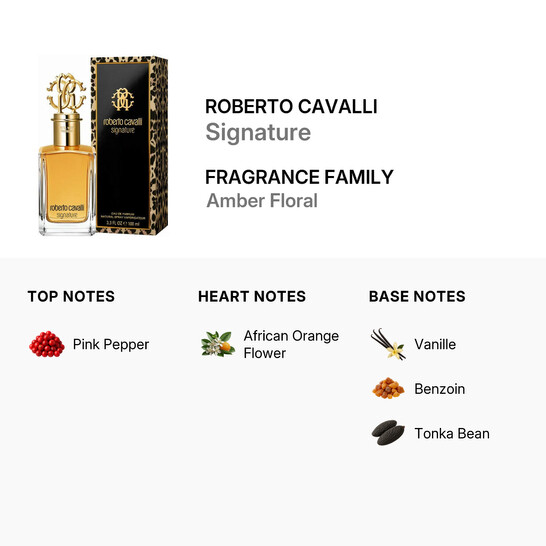 Roberto Cavalli Ladies Signature EDP 3.4 oz Fragrances