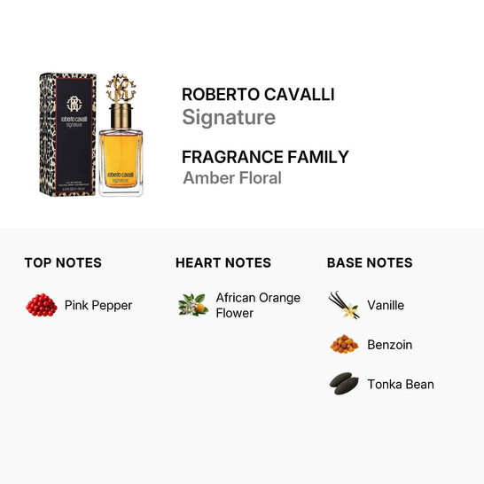 Roberto Cavalli Ladies Signature EDP Spray 1.69 oz Fragrances
