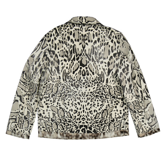 【ROBERTO CAVALLI】ベルト付き リネン混 ジャケット ロベルト カヴァリ（ROBERTO CAVALLI）」2025春夏コレクション