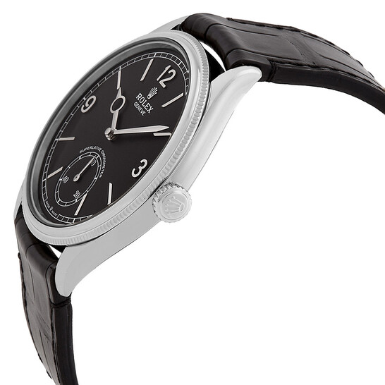 Rolex 1908 Automatic Black Dial Men's Watch 52509-0002 - Watches