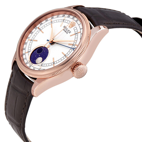 Rolex Cellini Automatic Moonphase 18kt Everose Gold Men's Watch