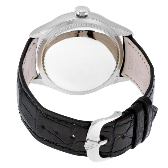 Rolex Cellini Date Black Dial 18kt White Gold Men's Watch 50519BKSBKL Rolex Cellini Date Black Dial 18kt White Gold Men's Watch 50519BKSBKL - 546x546 Image #3