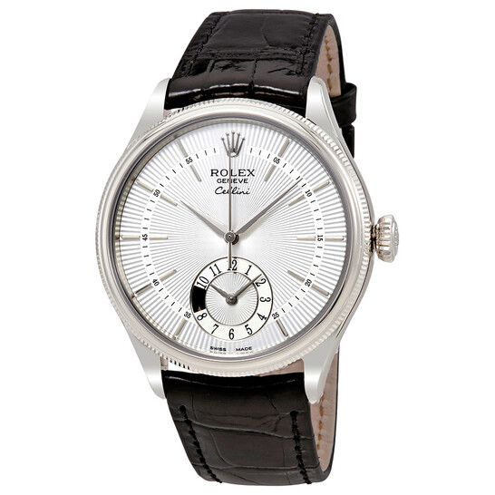 Rolex Cellini 18k WG のダイヤベゼルになります。 Rolex 6692 Cellini w/ mother of pearl dial & factory diamond