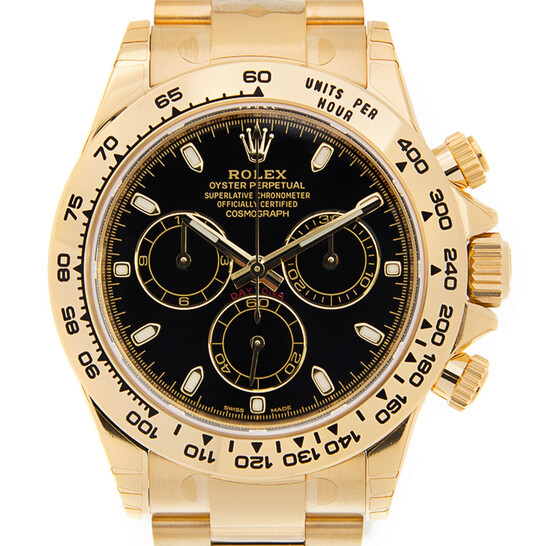 Rolex Cosmograph Daytona Black Dial Automatic Men's Chronograph