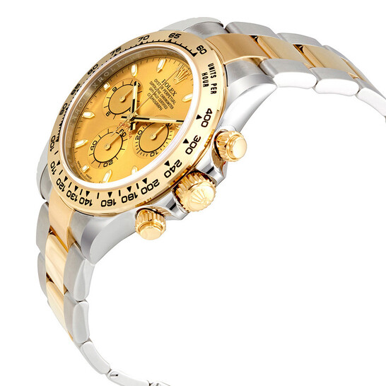 Sora k  Rolex Daytona 116503 Two Tone Black Dial Mens Watch – Phigora