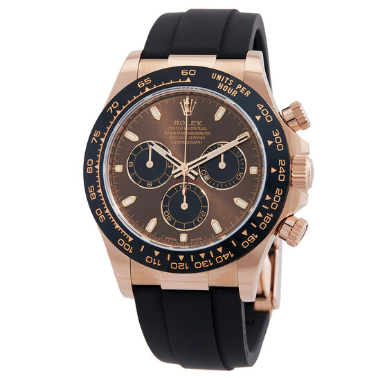 Cosmograph Daytona Chronograph Automatic Chronometer Brown Dial Men's Watch