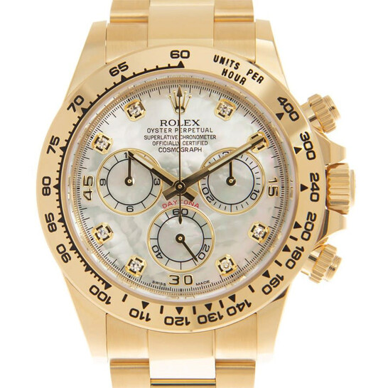 ROLEX Oyster Cosmograph ダイヤル Rolex Cosmograph Daytona Chronograph Automatic Diamond White