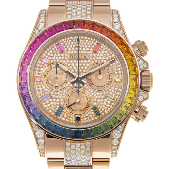 Post Malone Rolex Rainbow Daytona Watch Discount Mark Wahlberg