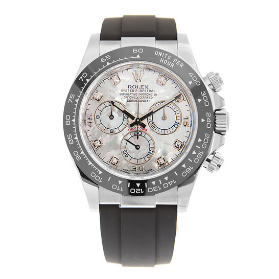 Rolex Cosmograph Daytona Mother of Pearl Diamond Dial Men's