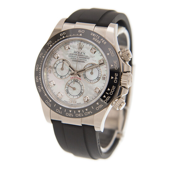 Rolex Cosmograph Daytona Mother of Pearl Diamond Dial Men's