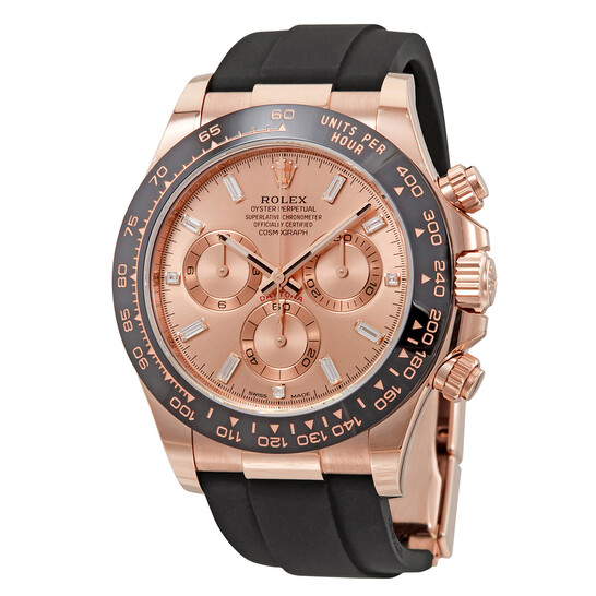 Rolex Cosmograph Daytona Pink Diamond Dial Men's Chronograph Oysterflex Watch 116515PKDR Rolex Cosmograph Daytona Pink Diamond Dial Men's Chronograph Oysterflex Watch 116515PKDR - 546x546