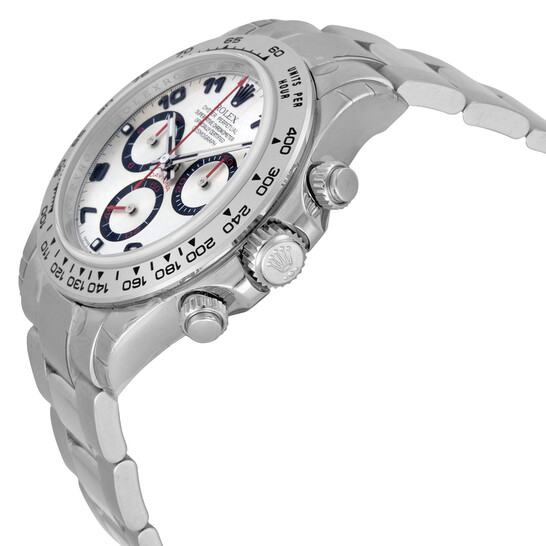 Rolex Cosmograph Daytona Silver Dial 18K White Gold Oyster Bracelet Automatic Men's Watch 116509SAO - 546x546 Image #2