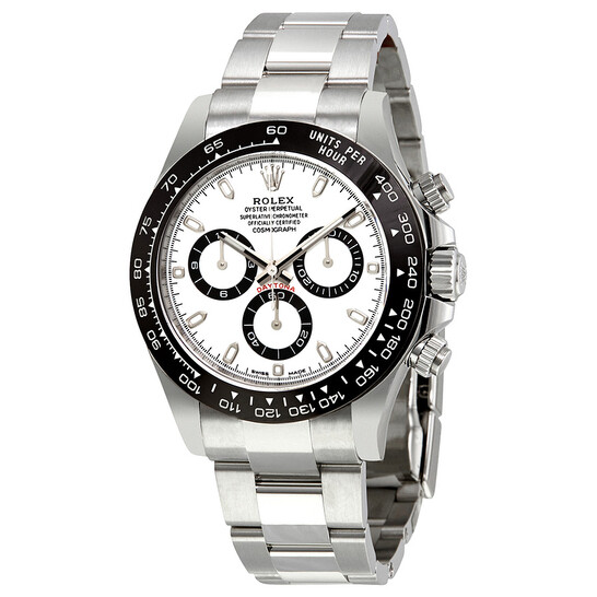 Rolex Cosmograph Daytona White Dial Stainless Steel Oyster Men's