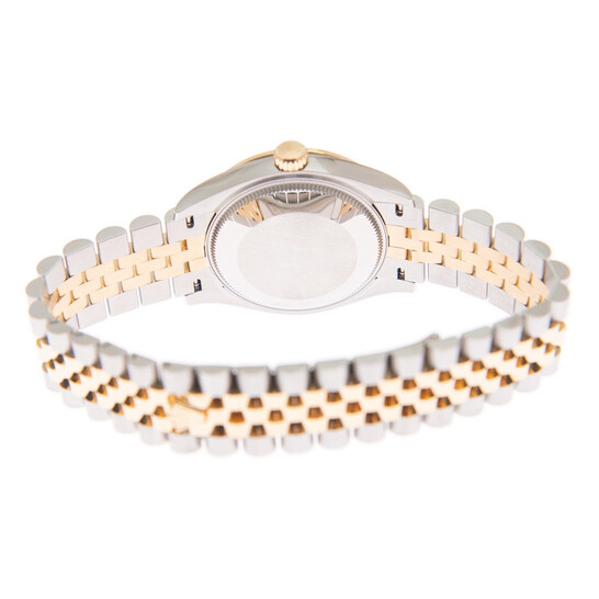 Rolex Datejust 31 Olive Green Diamond Dial Ladies Automatic Steel