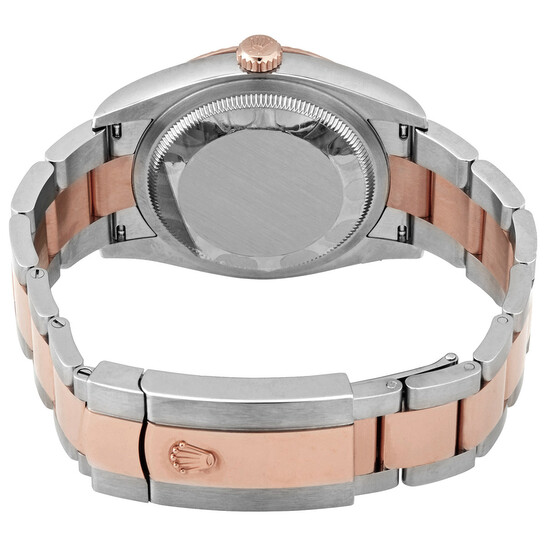 Rolex Datejust 36 Automatic Mother of Pearl Diamond Dial Men's Steel and 18kt Everose Gold Oyster Watch 126231MDO - 546x546 Image #3